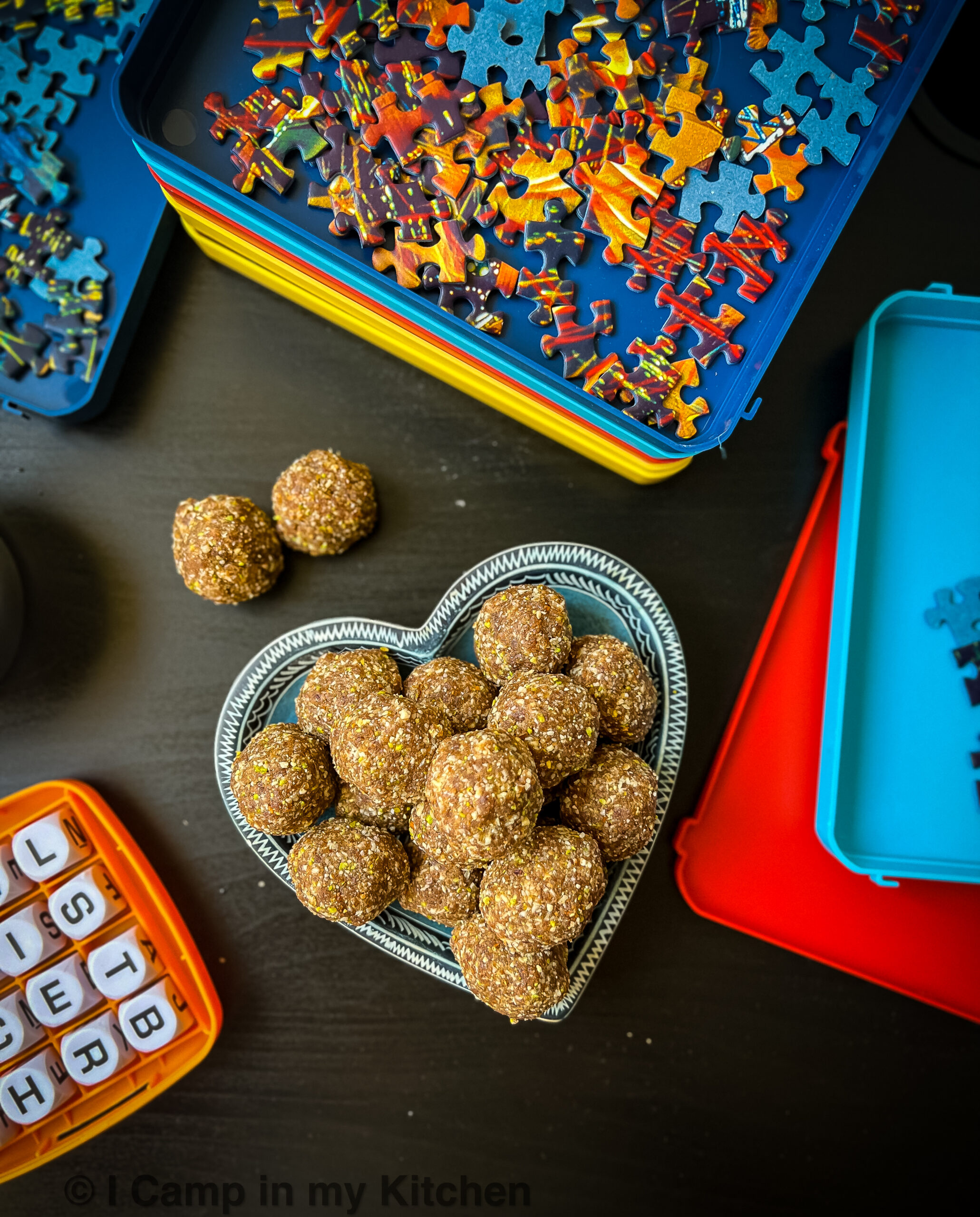 Vegan protein laddoo