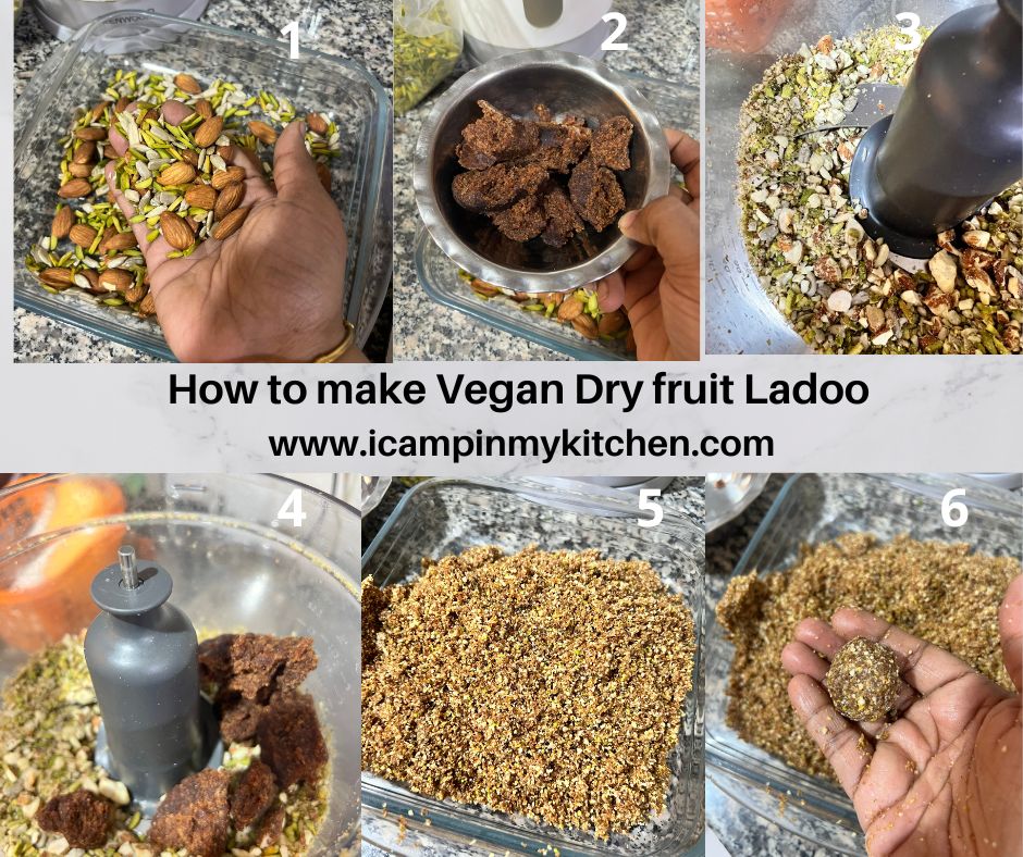 How to make dry fruit laddu 