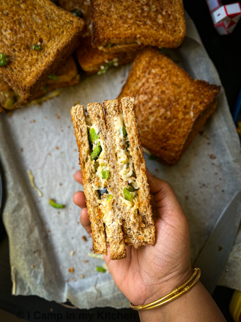 Oven made cheese toast