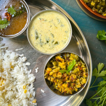 Methi leaves mor kuzhambu