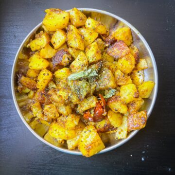 Chettinad style urulai curry