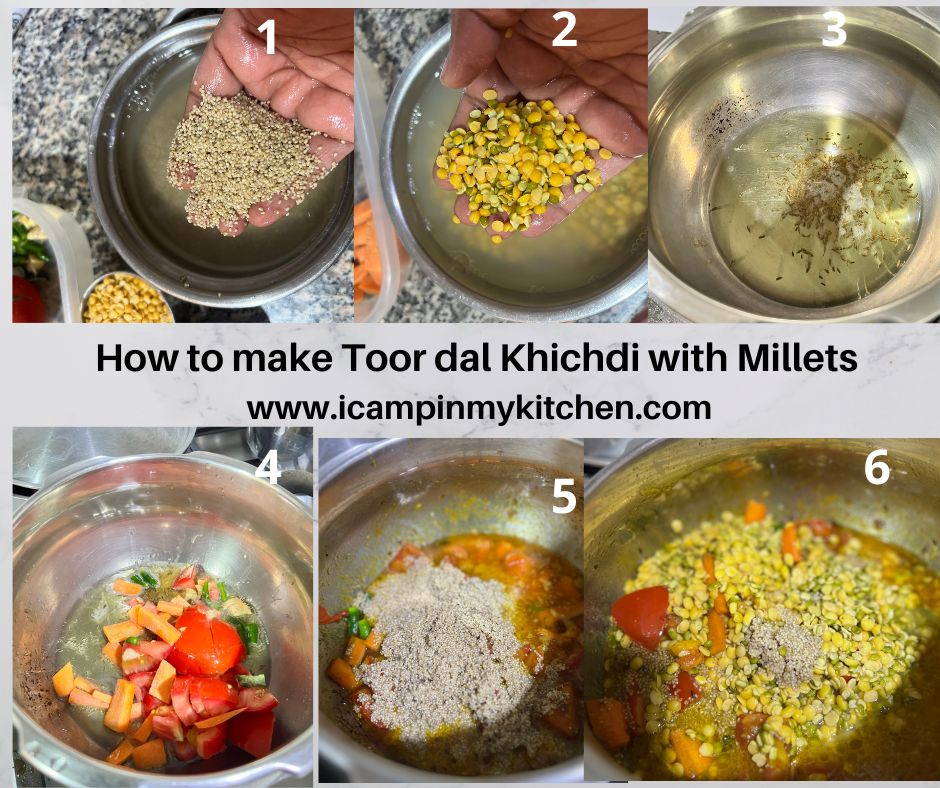 How to make millet khichdi 