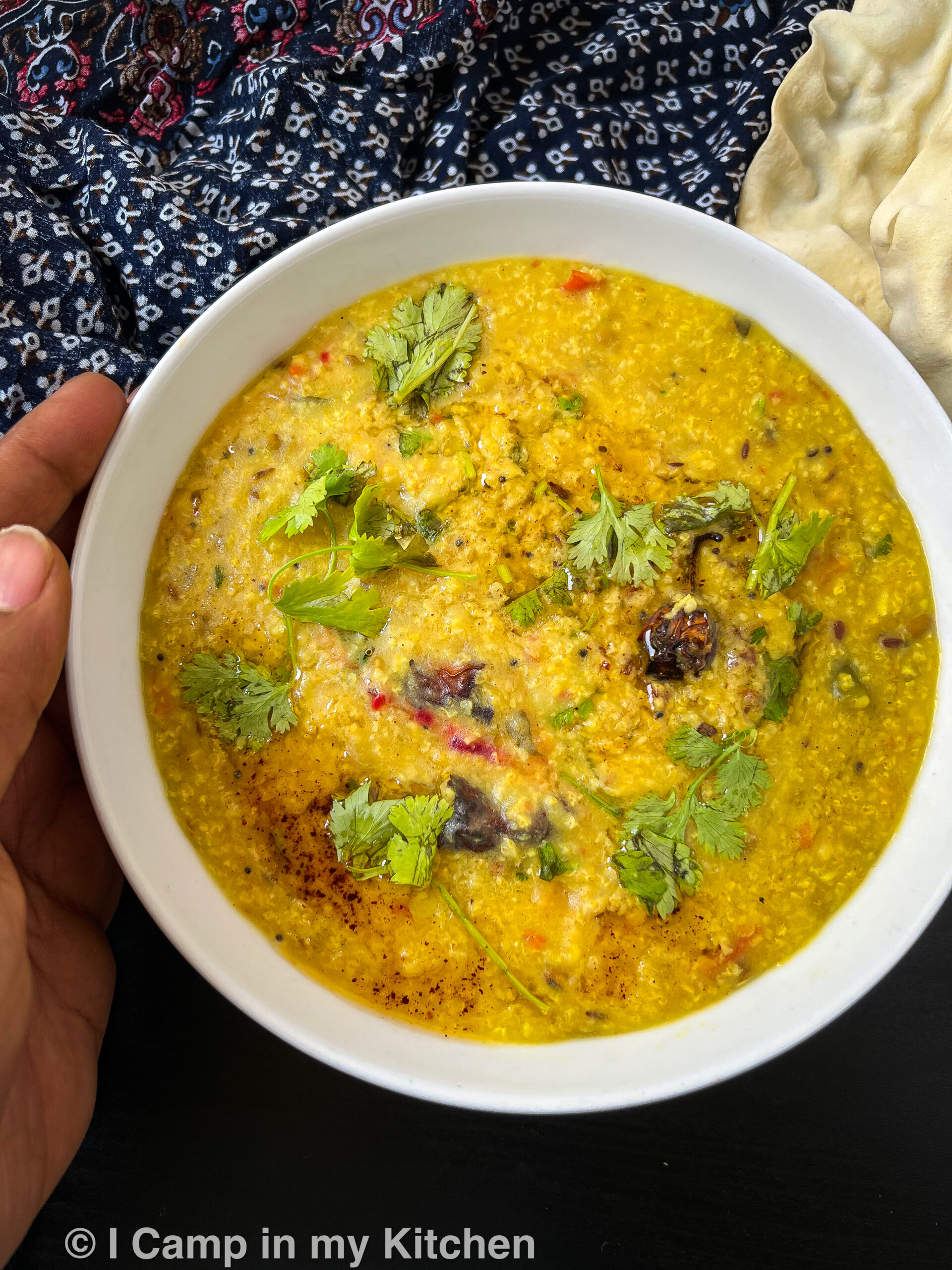 Samo toor dal khichdi