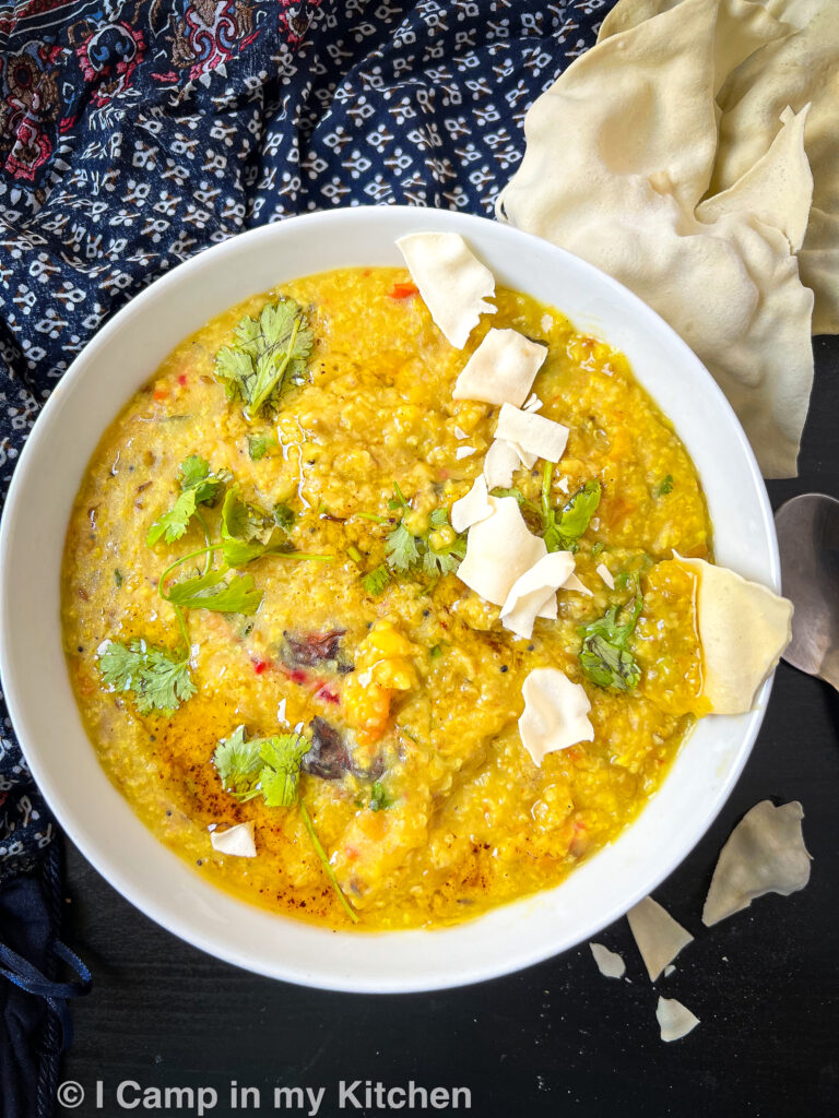 Barnyard millet khichdi