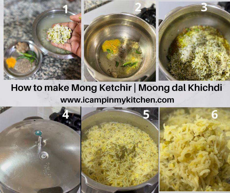 How to make khichdi in the pressure cooker