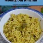 Simple khichdi with moong dal