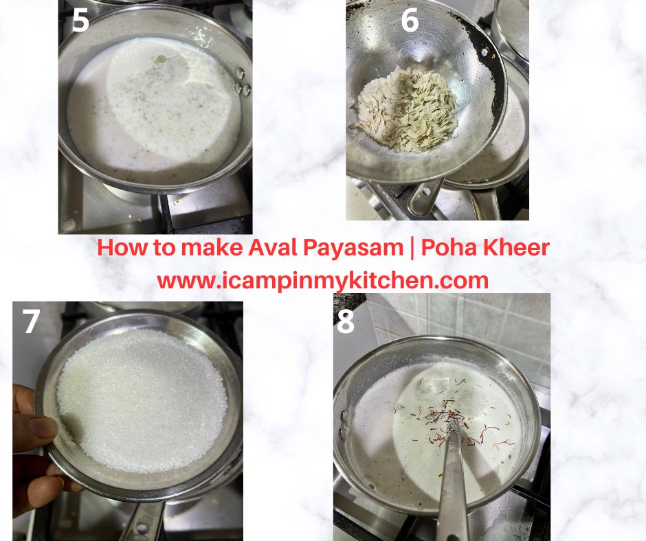 How to make Aval payasam 