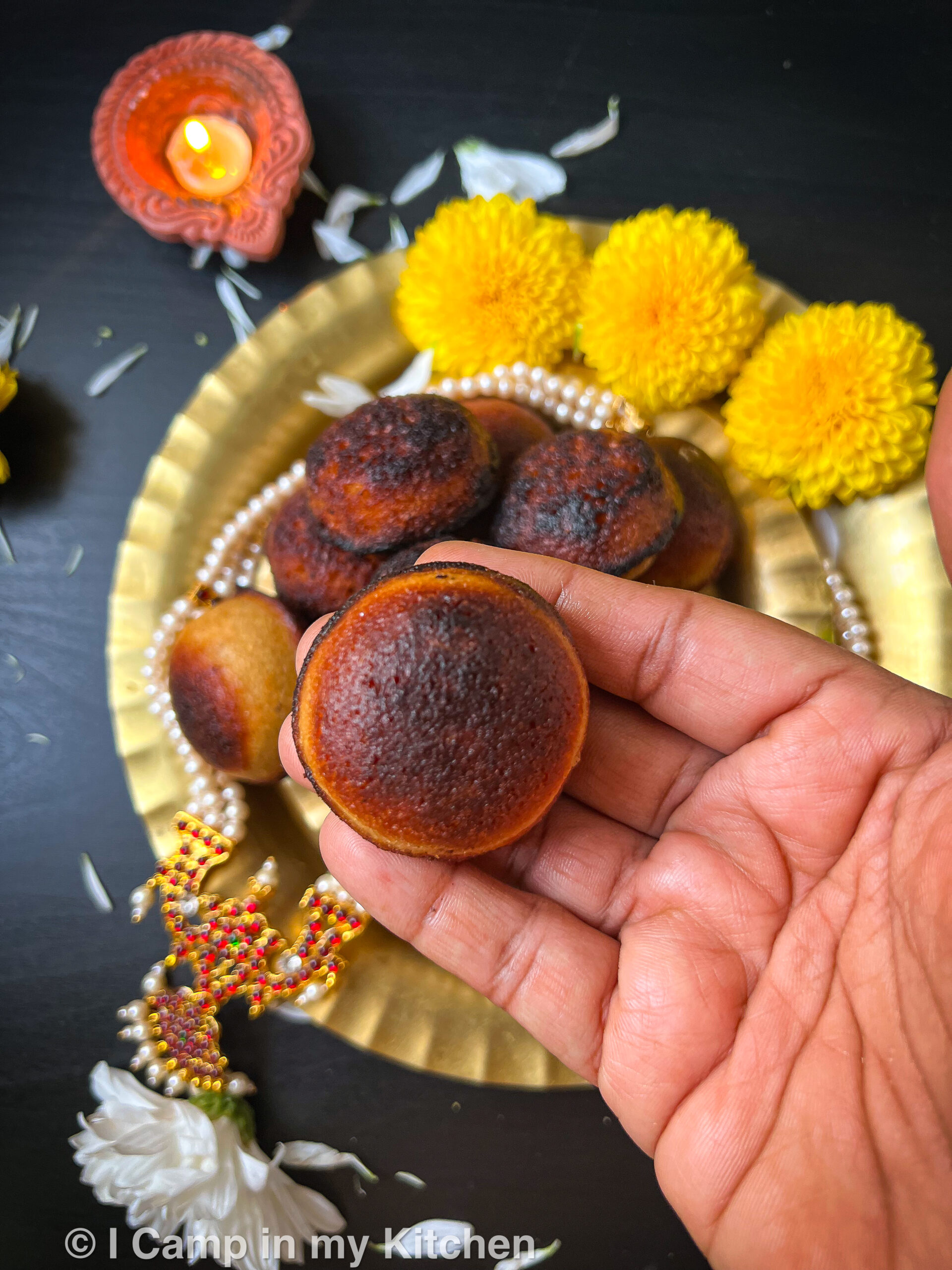 Sweet appam with jaggery