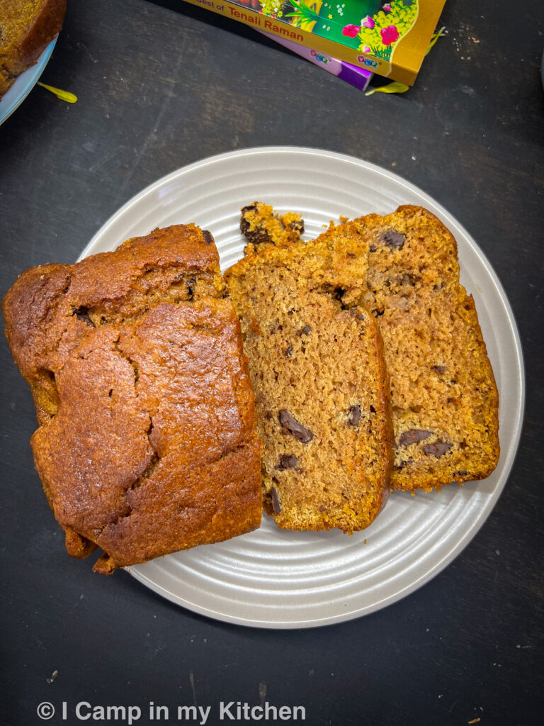 Pumpkin chocolate loaf