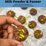 Easy peda with paneer