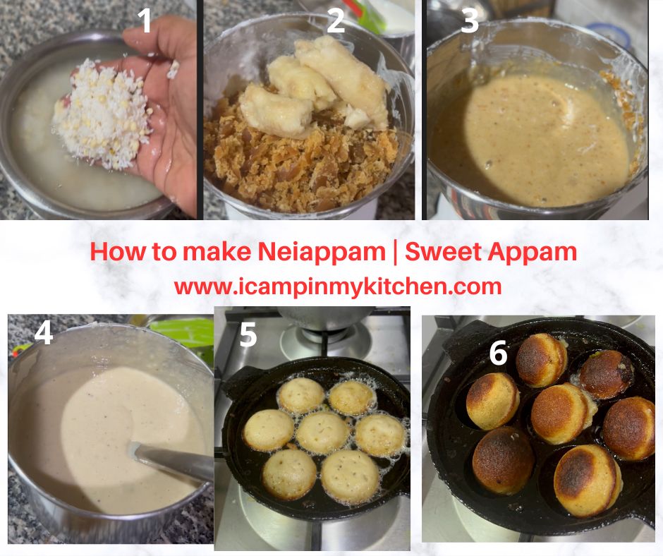 How to make kerala style sweet appam