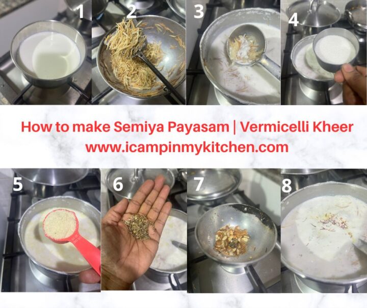 Semiya Payasam Vermicelli Kheer Without Condensed Milk I camp in