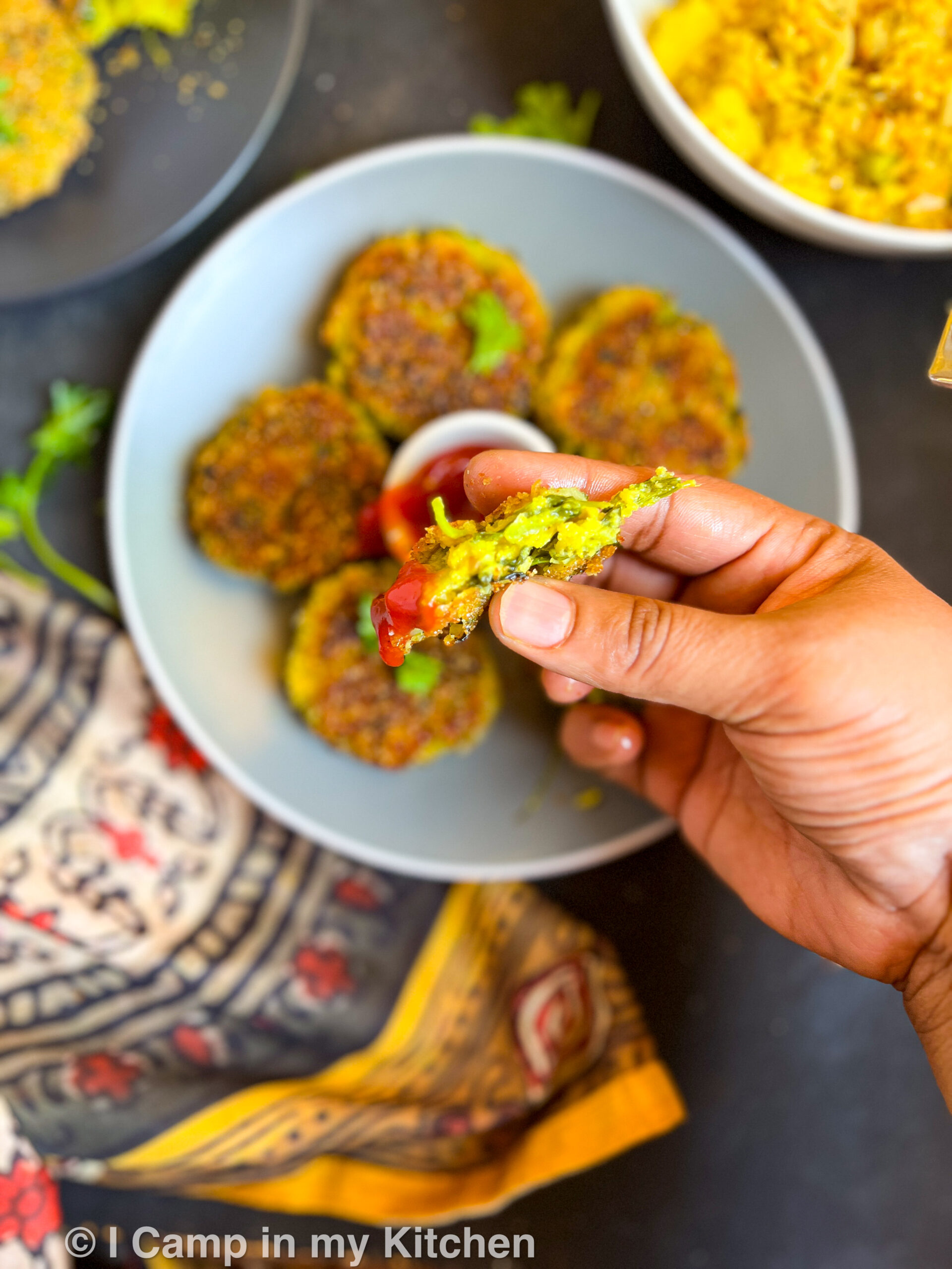 Easy cutlet recipe with fresh methi leaves and potatoes.