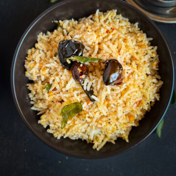 Mixed Rice Recipe with Peanut Spice powder