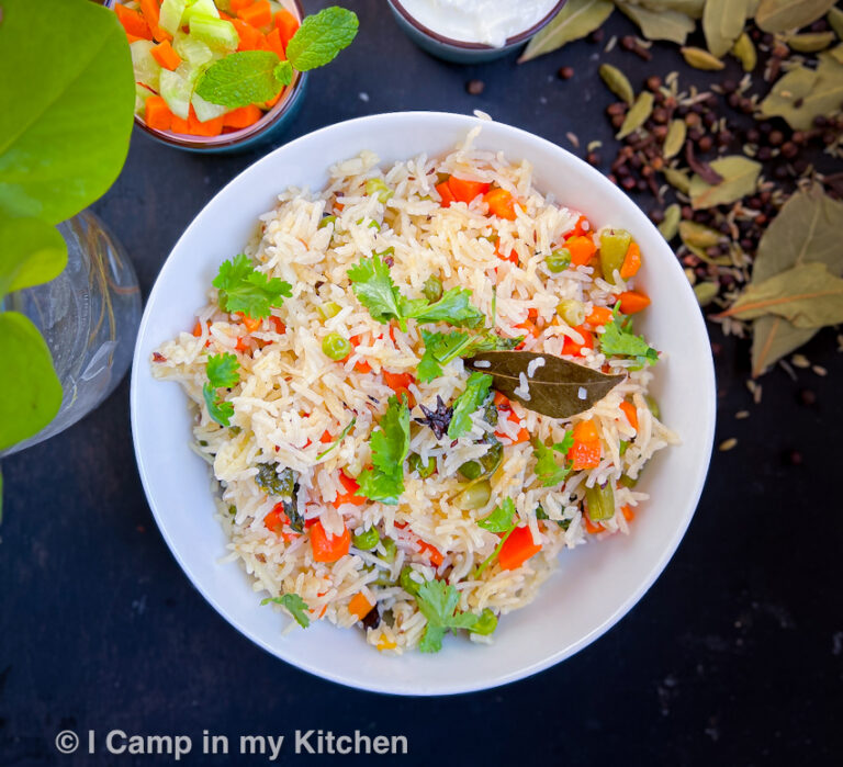 Instant pot Vegetable Pulao