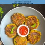 Delicious cutlet with fresh fenugreek leaves