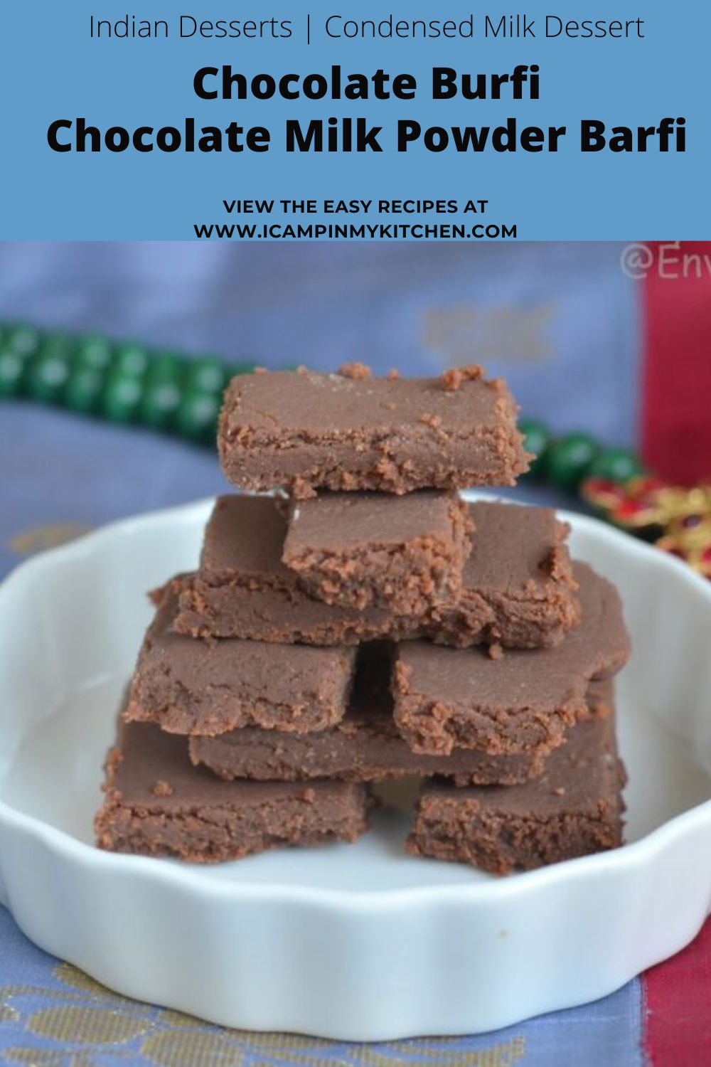 Chocolate milk powder fudge