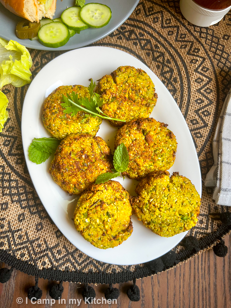 Cauliflower paneer cutlet