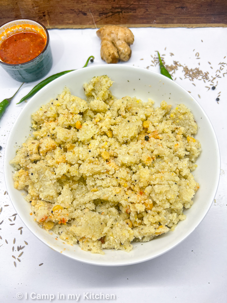 Tamil Brahmin Style Arisi Upma