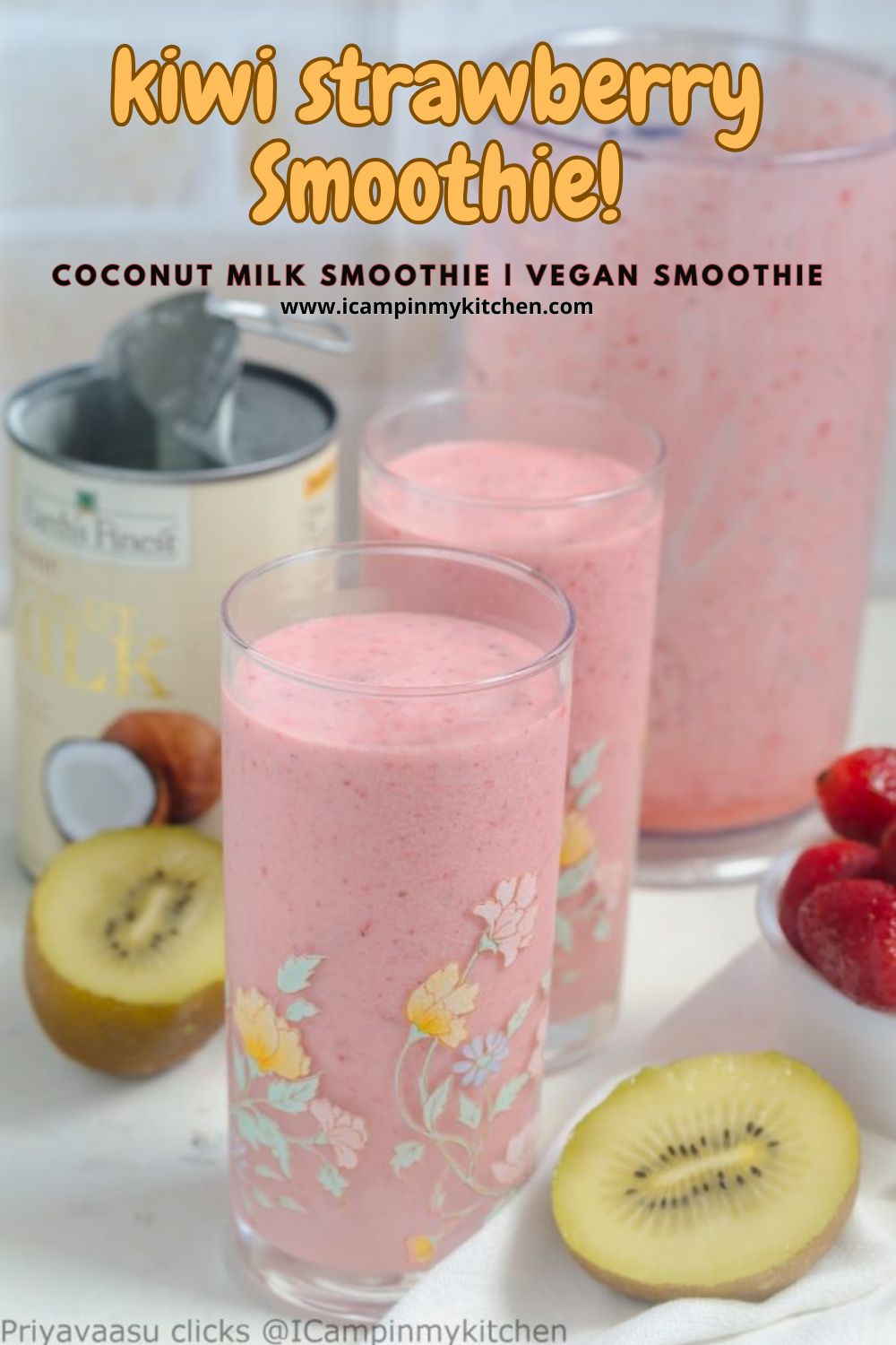 How to make coconut milk smoothie