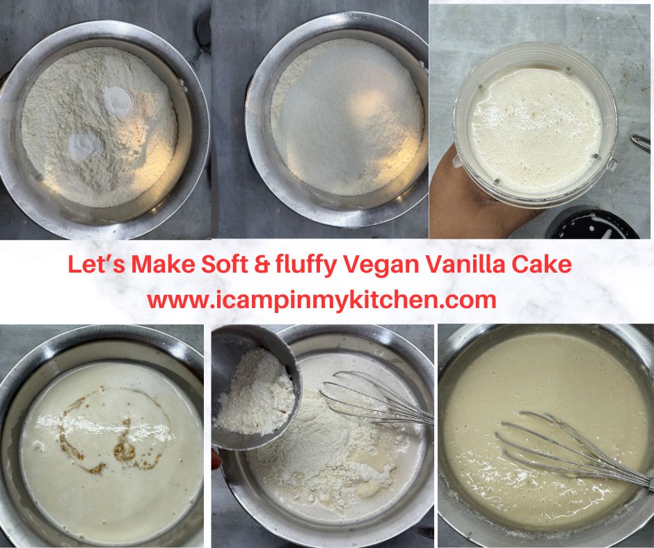 How to make Vegan Vanilla cake