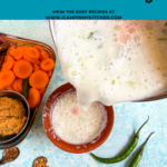 Healthy and nutritious breakfast with fermented rice