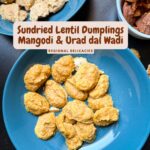 Dried lentil dumplings Pinterest pin