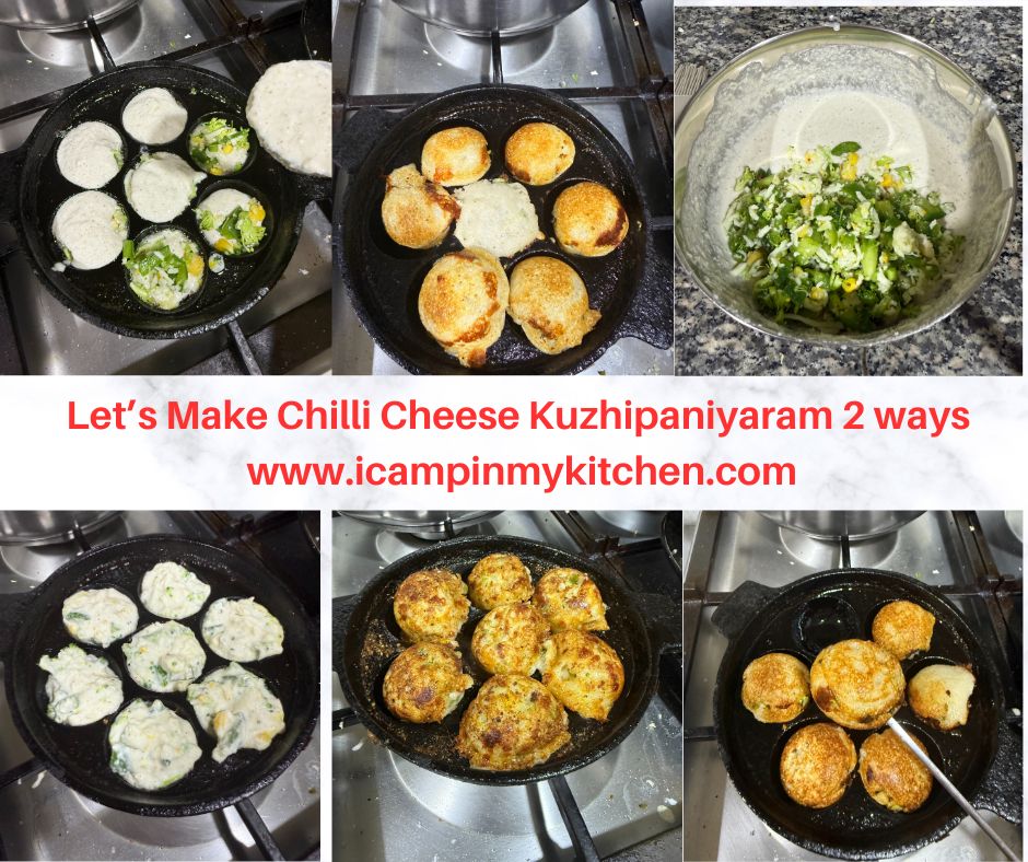 2 ways of making jowar paniyaram