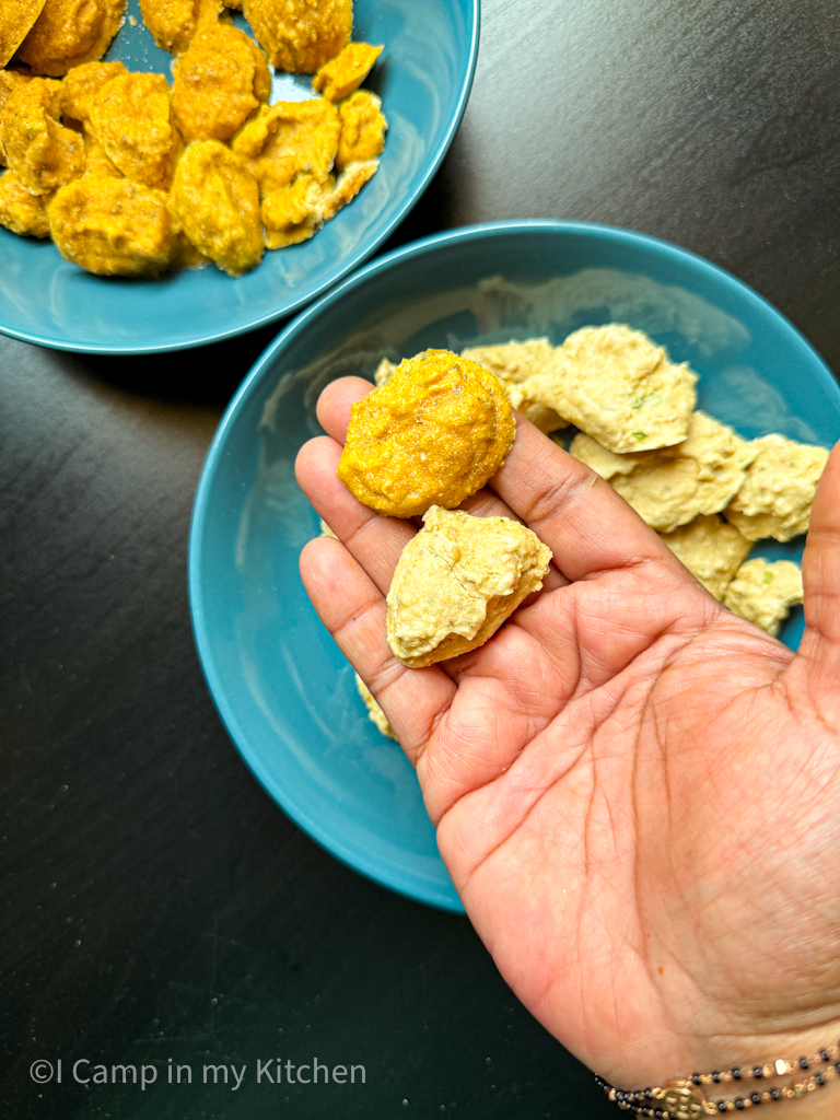 homemade sun dried vathal