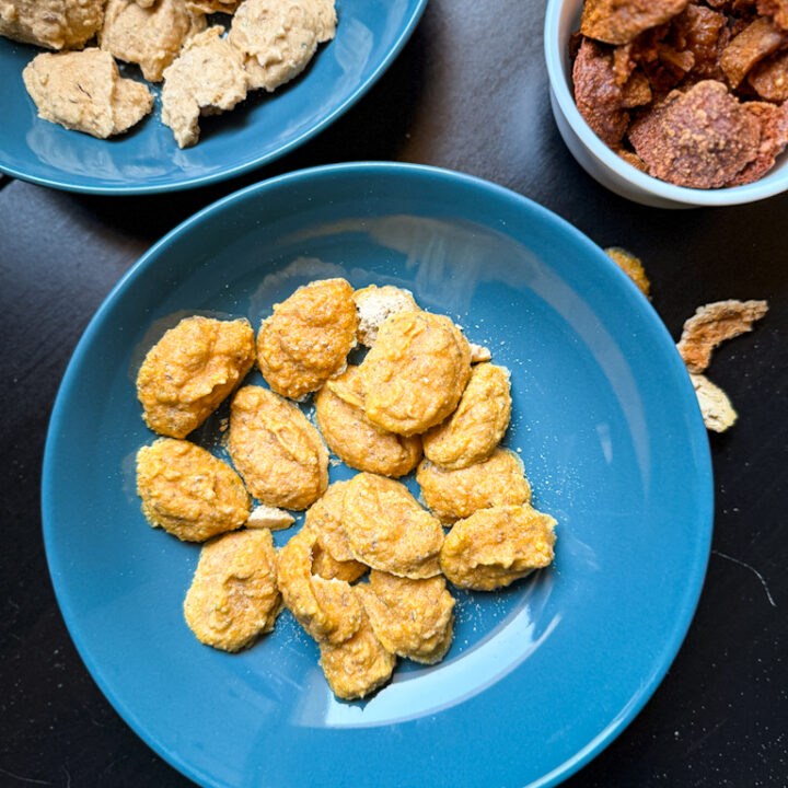 Home made sun dried lentil snack