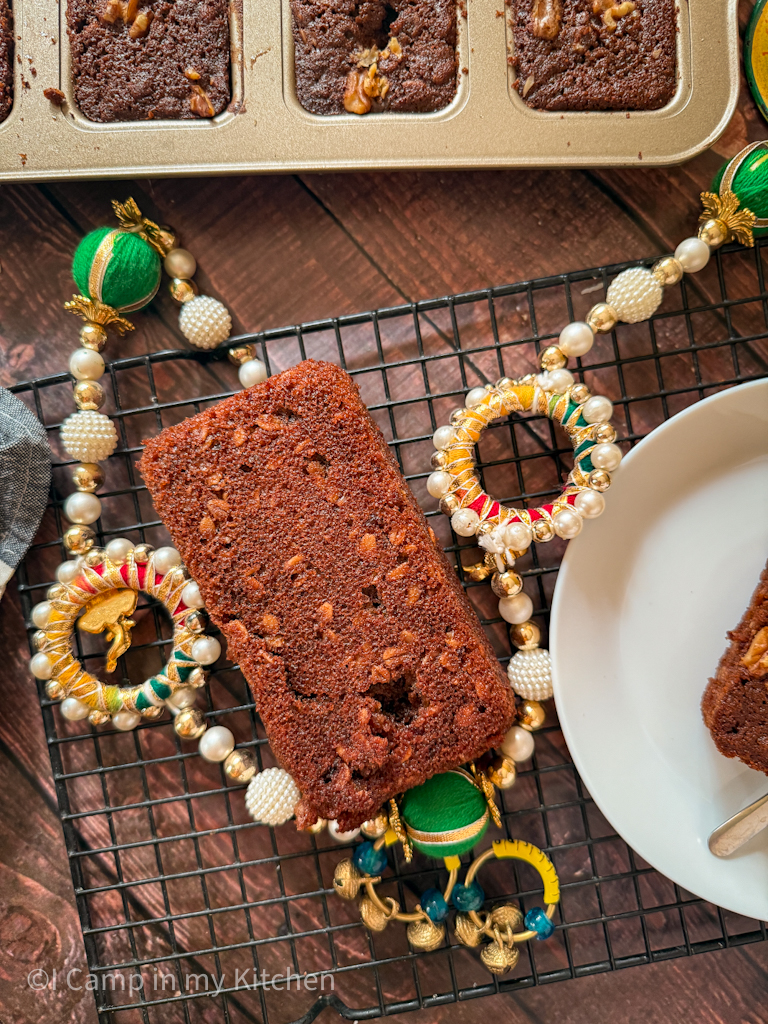 Oats chocolate loaf with jaggery