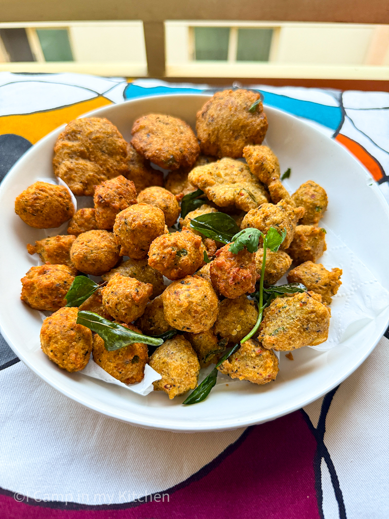 Crispy and crunchy Lobia fritters