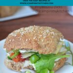 Easy brunch idea Salsa sandwich